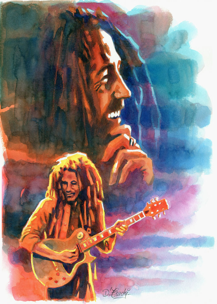 Bob Marley-3 von Denis Truchi