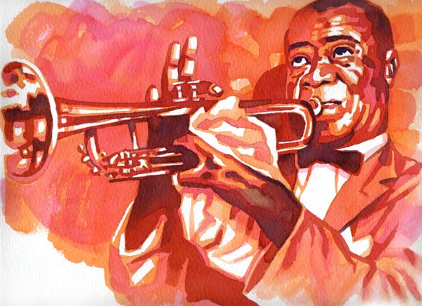 Louis Armstrong von Denis Truchi