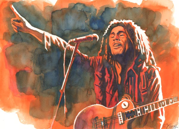 Bob Marley-1 von Denis Truchi