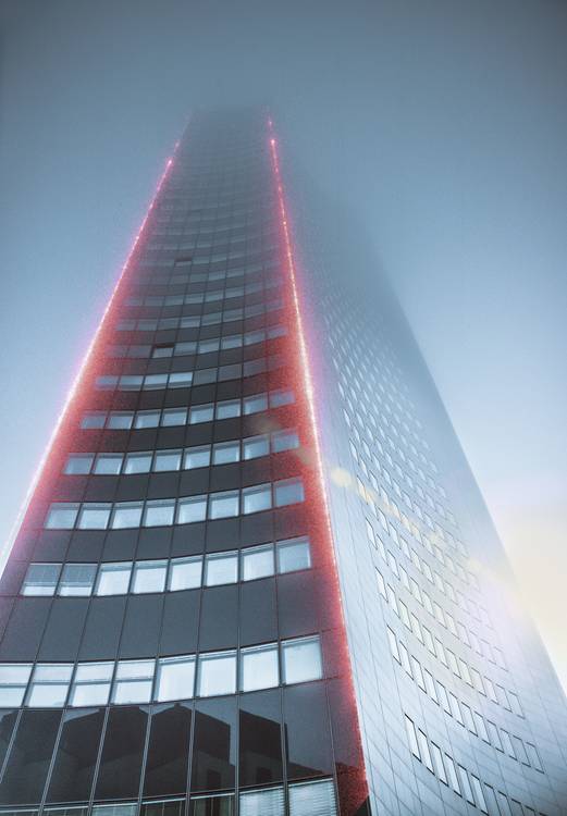 Future City Tower City Hochhaus Panorama Tower Leipzig von Dennis Wetzel
