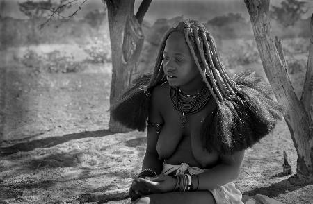 Ein Himbo-Mädchen