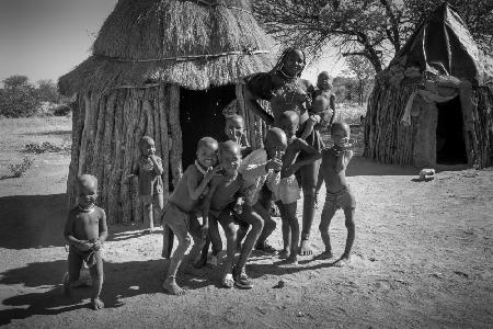 Eine Himbo-Familie