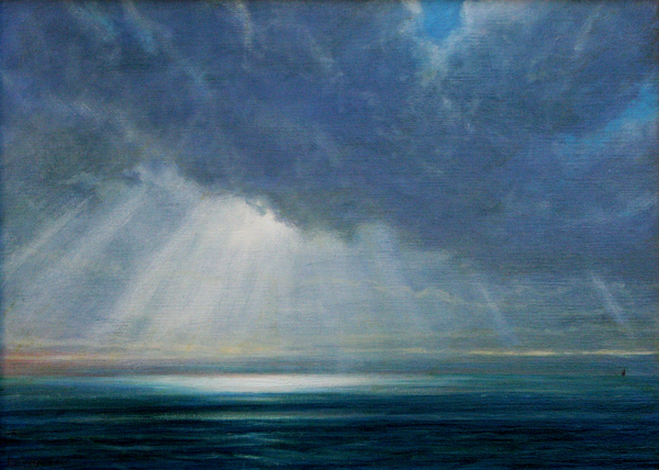 Sunlight over Sea von Derek Hare