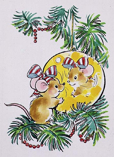 The Mouse and the Bauble  von Diane  Matthes