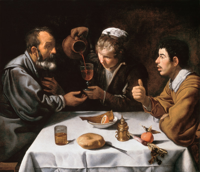 El Almuerzo von Diego Rodriguez de Silva y Velázquez