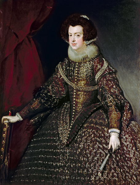 Isabella von Spanien/ Velázquez von Diego Rodriguez de Silva y Velázquez