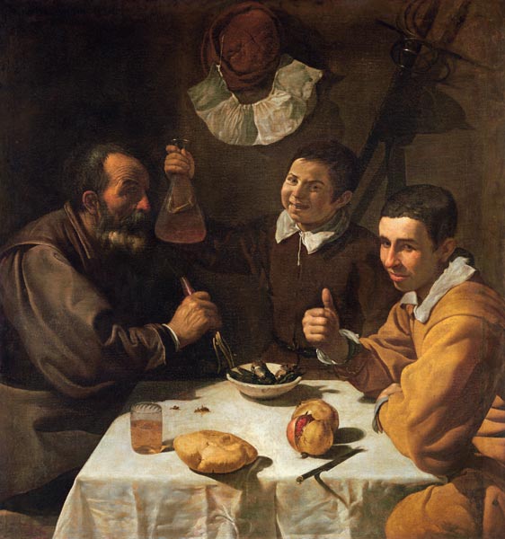 Frühstück. von Diego Rodriguez de Silva y Velázquez
