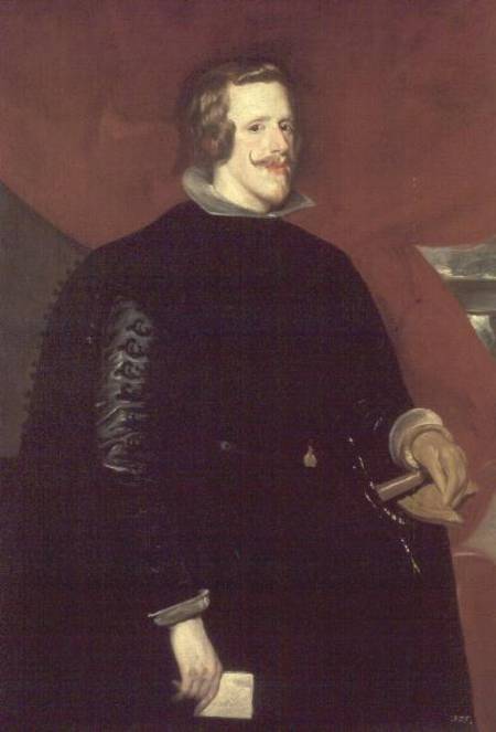 King Philip IV of Spain (1605-65) von Diego Rodriguez de Silva y Velázquez