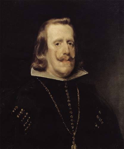 Philipp IV. von Spanien von Diego Rodriguez de Silva y Velázquez