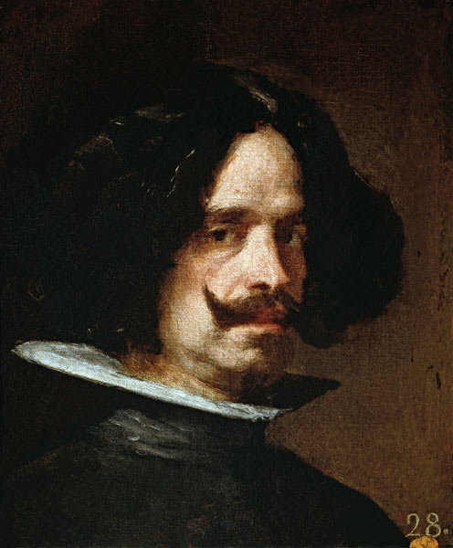 Velazquez / Self-portrait / c. 1640 von Diego Rodriguez de Silva y Velázquez