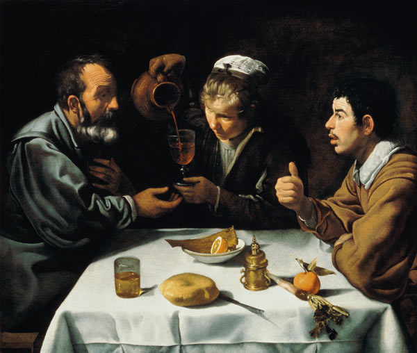 Das Mittagessen von Diego Rodriguez de Silva y Velázquez