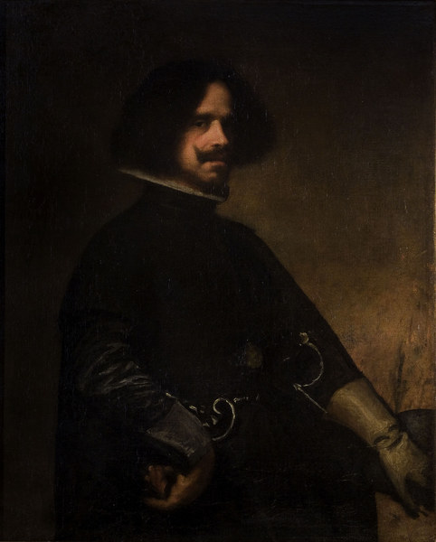 Velasquez / self portrait von Diego Rodriguez de Silva y Velázquez