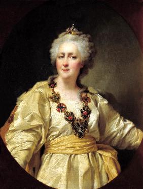 Porträt der Kaiserin Katharina II. (1729-1796) 1794