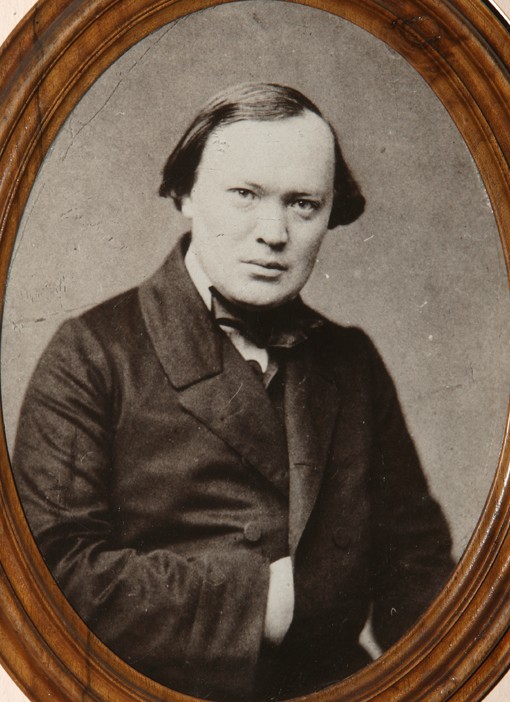 Porträt des Dramatikers Alexander N. Ostrowski (1823-1886) von Dimitrij Grigorjewitsch Lewizkij