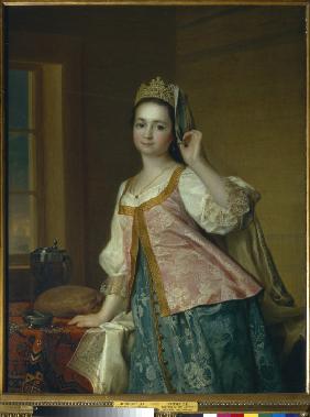Porträt von Agascha Lewizkaja 1785