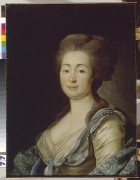 Porträt von Anna Dorothea Louise Schmidt, geb. Baronin Klossen