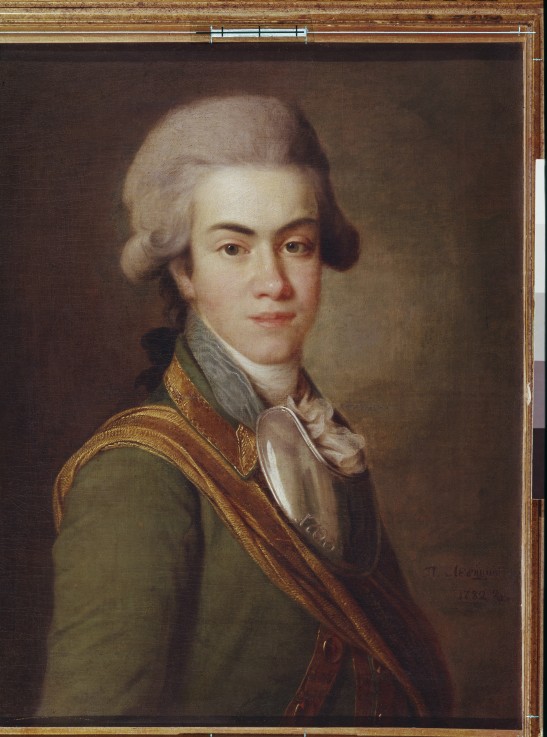 Porträt von Fürst Iwan Michajlowitsch Dolgorukow (1764-1823) von Dimitrij Grigorjewitsch Lewizkij