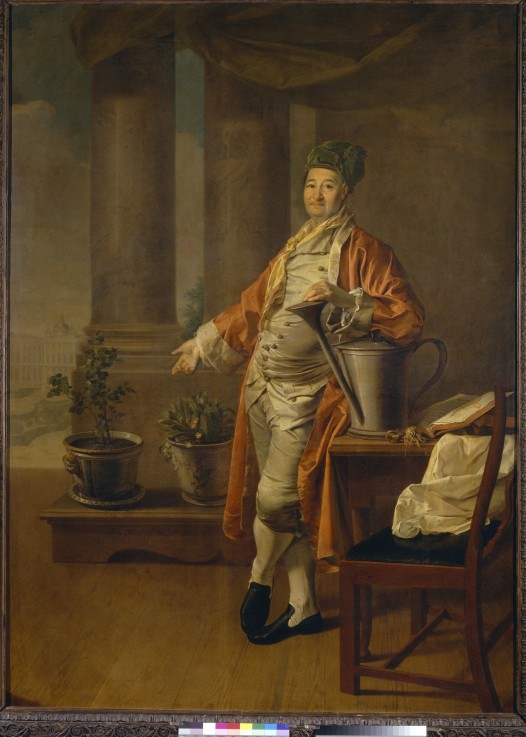 Porträt von Prokofi Akinfiewitsch Demidov (1710–1786) von Dimitrij Grigorjewitsch Lewizkij