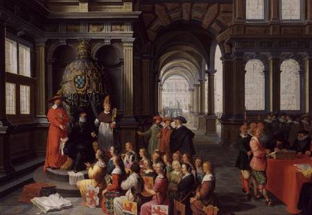 Allegory of the Oppression of the Dutch under the Duke of Alba von Dirck van Delen