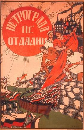 Wir geben Petrograd nicht auf! 1920