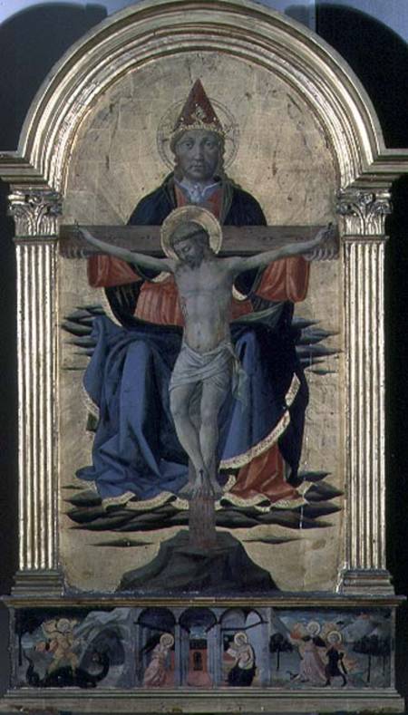 Holy Trinity von Domenico  di Michelino