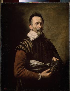 Bildnis eines Schauspielers (Claudio Monteverdi, Tristano Martinelli oder Francesco Andreini)