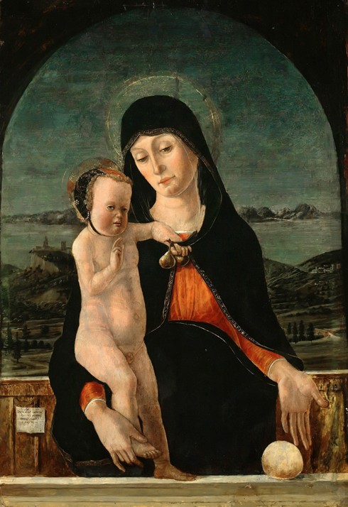 Maria mit dem Kinde von Domenico Morone