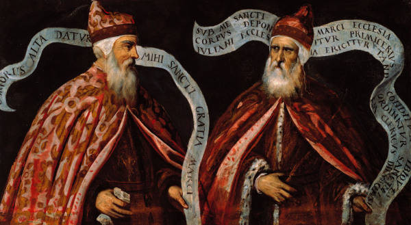 D.Tintoretto, Giustiniano Partecipazio.. von Domenico Tintoretto
