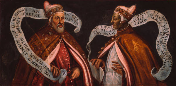D.Tintoretto, N.Tron und N.Marcello von Domenico Tintoretto