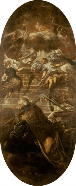 Jacob's Ladder von Domenico Tintoretto