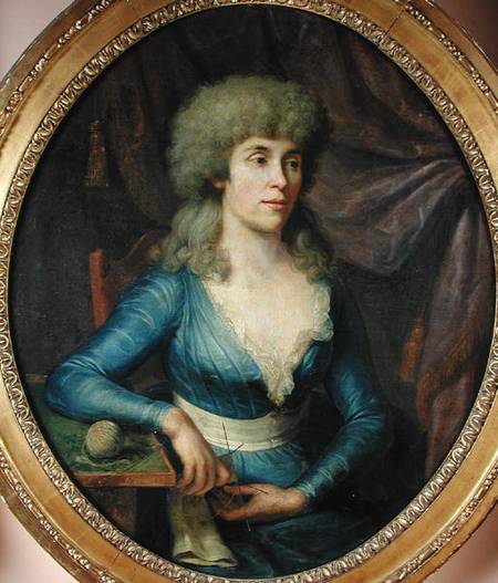 Portrait of Madame Lepage von Dominique Doncre
