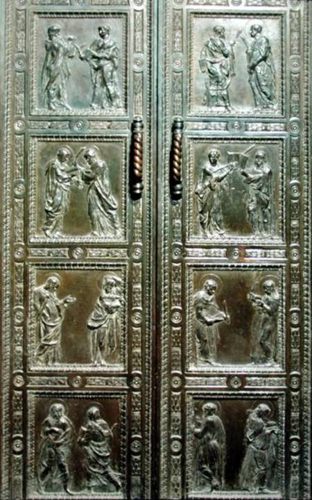 Doors depicting Martyrs von Donatello
