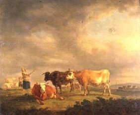 Cattle Grazing in a Landscape c.1820