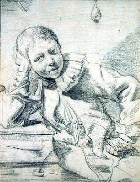 Schoolboy at his Desk c.1630-45