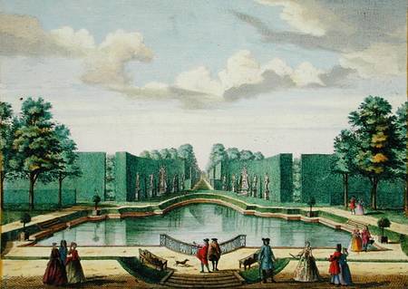 View from the bower over the great lake, from 'Het Zeganplant Kennemerlant', by Hendrick de Leth and von Dutch School