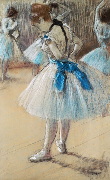 Dancer (pastel) von Edgar Degas