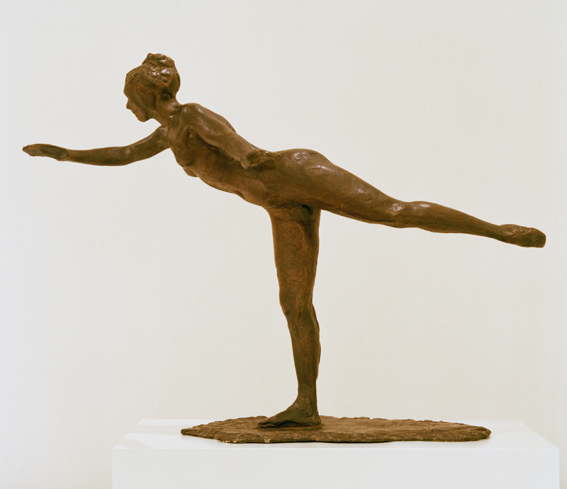 Tänzerin,  große Arabeske von Edgar Degas