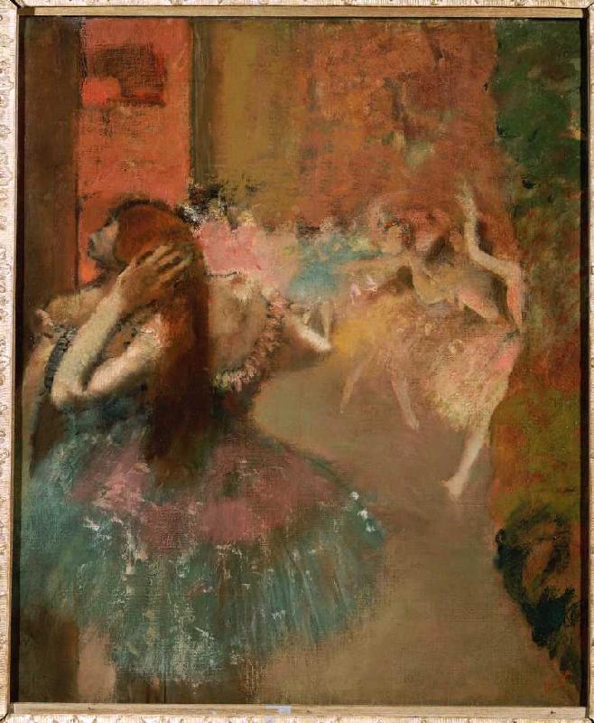 Ballett-Szene von Edgar Degas