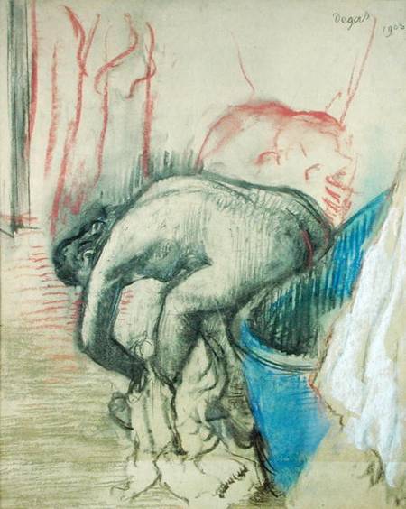 After the Bath von Edgar Degas