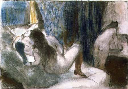 The Brothel von Edgar Degas