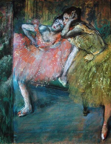 Two Dancers in the Foyer von Edgar Degas