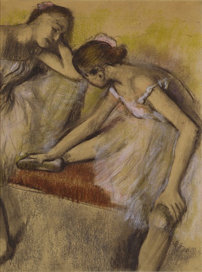 Dancers in Repose von Edgar Degas