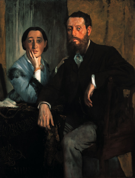 Das Ehepaar Morbilli von Edgar Degas