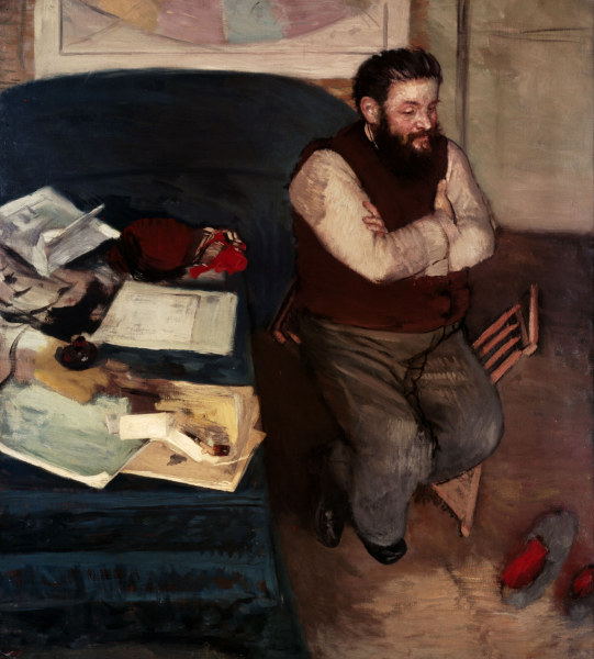 Diego Martelli von Edgar Degas