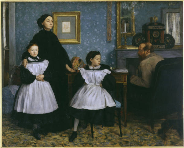 E.Degas, Familie Bellelli von Edgar Degas