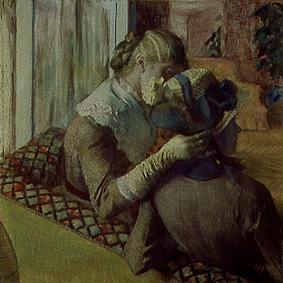 Zwei Frauen von Edgar Degas