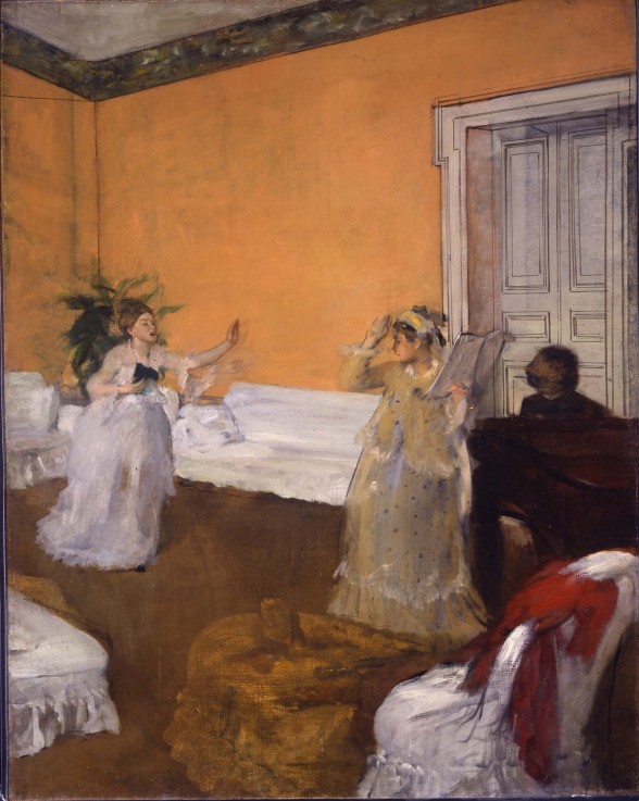 Gesang im Proberaum von Edgar Degas