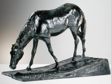Horse at Trough von Edgar Degas