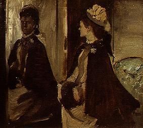 Madame Jeantaud vor dem Spiegel von Edgar Degas