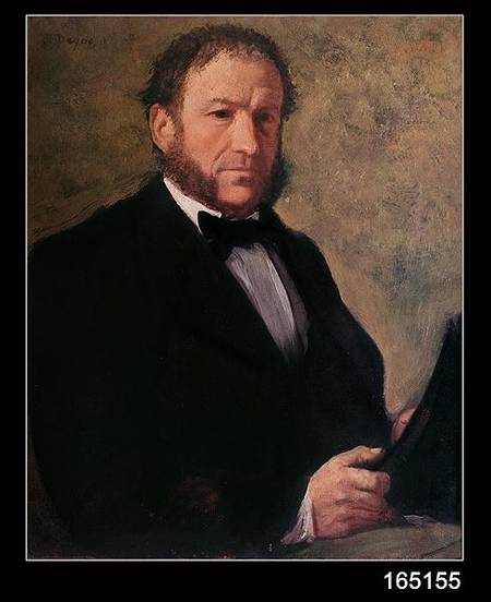 Portrait of Monsieur Ruelle von Edgar Degas